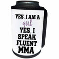 3dRose BrooklynMeme Sayings - MMA girl - Can Cooler Bottle Wrap (cc_256610)