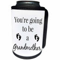 3dRose BrooklynMeme Sayings - Youre going to be a Grandmother - Can Cooler Bottle Wrap (cc_256667)