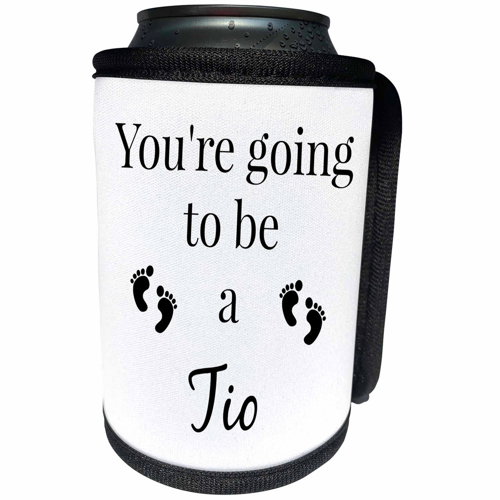 3dRose BrooklynMeme Sayings - Youre going to be a Tio - Can Cooler Bottle Wrap (cc_256674)