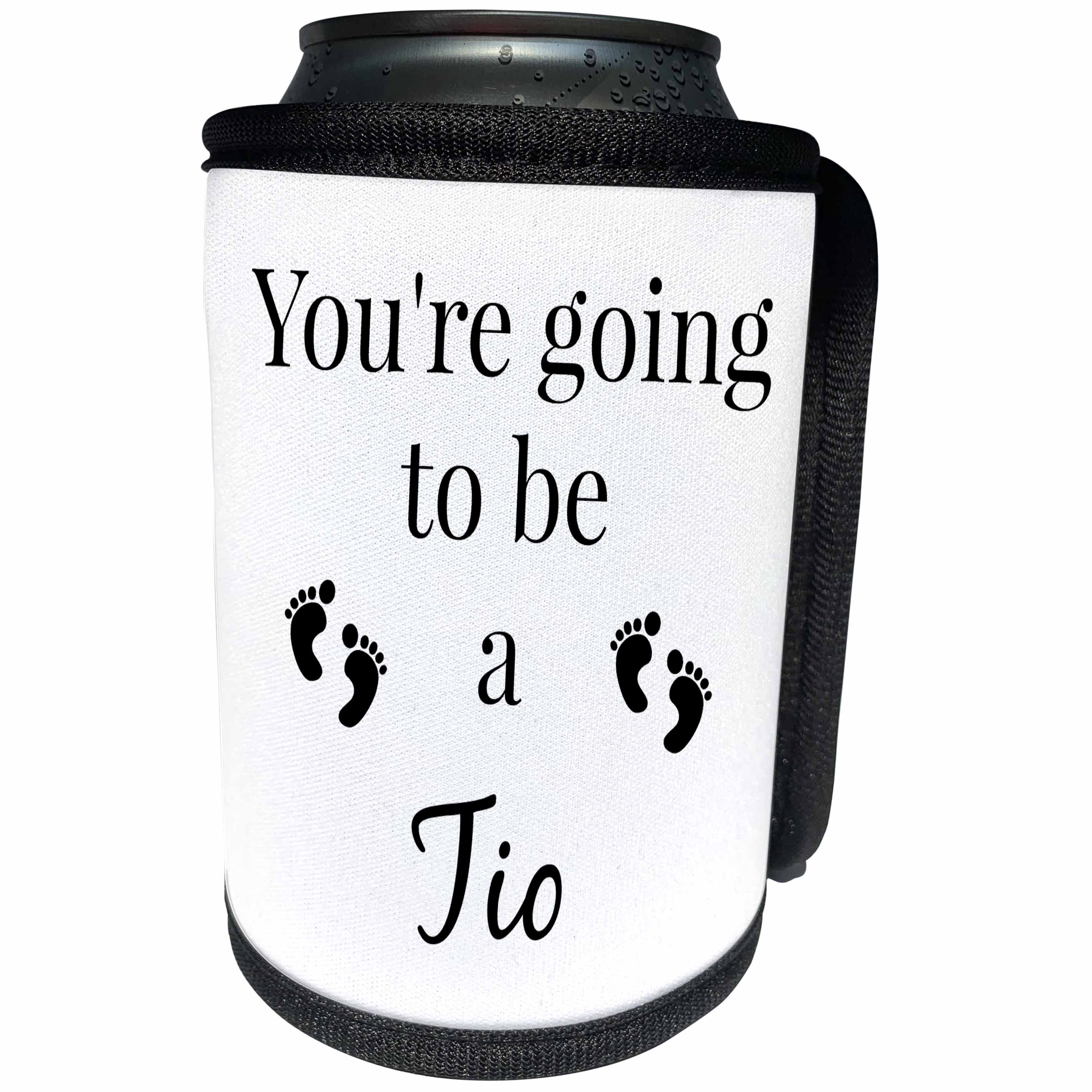 3dRose BrooklynMeme Sayings - Youre going to be a Tio - Can Cooler Bottle Wrap (cc_256674)
