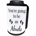 3dRose BrooklynMeme Sayings - Youre going to be an Abuelo - Can Cooler Bottle Wrap (cc_256677)