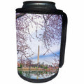 3dRose Boehm Graphics Travel - George Washington Memorial in Washington DC - Can Cooler Bottle Wrap (cc_256709)