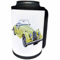 3dRose Boehm Graphics Car - A Yellow Classic Sports Car - Can Cooler Bottle Wrap (cc_256733)