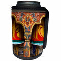 3dRose Danita Delimont - Religion - Typical Buddhist praying role, Kyichu Lhakhang, Bhutan - Can Cooler Bottle Wrap (cc_257044)