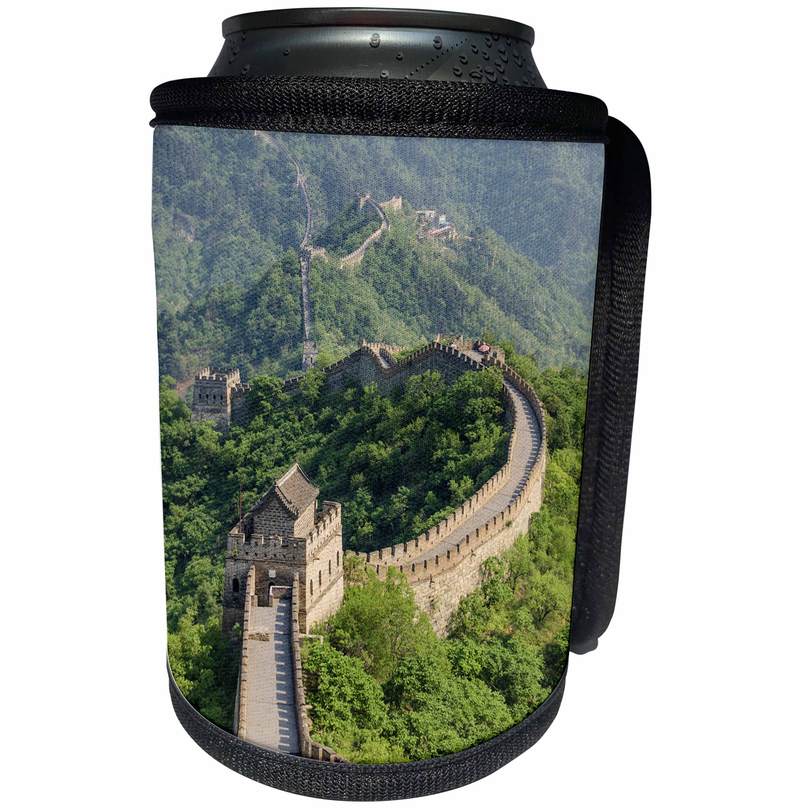 3dRose Danita Delimont - China - Mutianyu section of the Great Wall, Beijing, China. - Can Cooler Bottle Wrap (cc_257072)