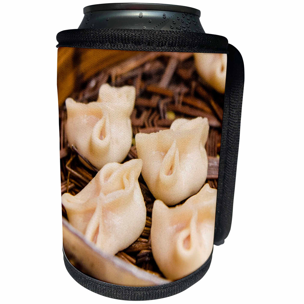 3dRose Danita Delimont - Food - Tang Dynasty, dim Sum, Xian, China. - Can Cooler Bottle Wrap (cc_257074)