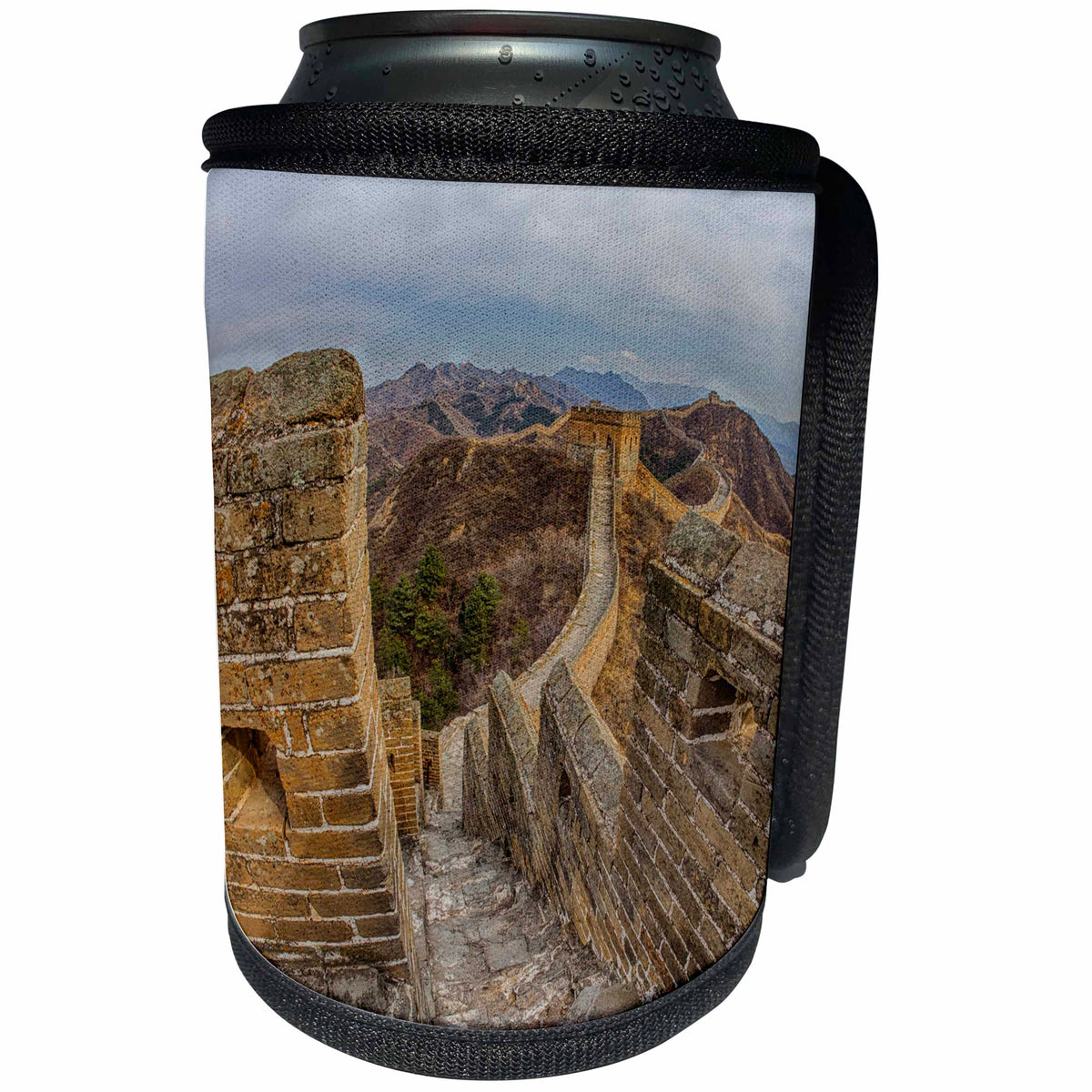 3dRose Danita Delimont - China - Evening light on The Great Wall of China - Can Cooler Bottle Wrap (cc_257088)