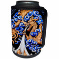 3dRose Danita Delimont - Artwork - Dragon Metal Sculpture, Jade Buddha Temple Jufo Si, Shanghai, China - Can Cooler Bottle Wrap (cc_257108)
