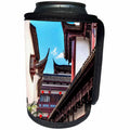 3dRose Danita Delimont - China - Old Shanghai Houses, Red Roofs, Yuyuan Old Town, Shanghai, China - Can Cooler Bottle Wrap (cc_257109)