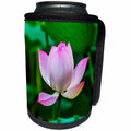 3dRose Danita Delimont - Flowers - Pink Lotus Blooming in Lotus Pond, Temple of the Sun, Beijing, China - Can Cooler Bottle Wrap (cc_257127)