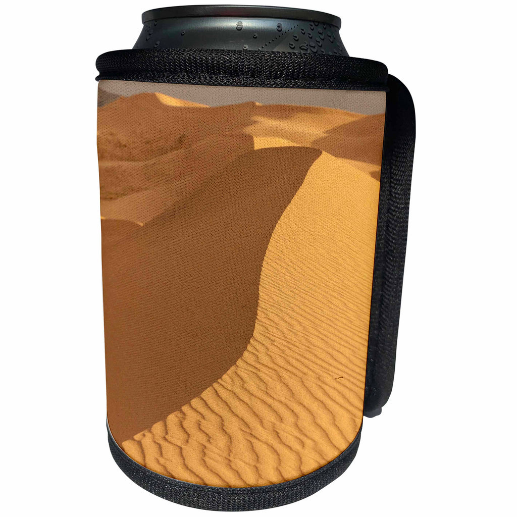 3dRose Danita Delimont - Deserts - Sand Dunes. Gobi Desert. Mongolia. - Can Cooler Bottle Wrap (cc_257224)