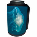 3dRose Danita Delimont - Marine Life - Canada, B.C., Inside Passage. Moon jellyfish swimming. - Can Cooler Bottle Wrap (cc_257456)