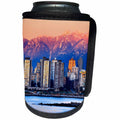 3dRose Danita Delimont - Cities - Vancouver skyline on the English Bay, British Columbia, Canada - Can Cooler Bottle Wrap (cc_257504)