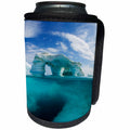3dRose Danita Delimont - Icebergs - Canada, Nunavut, Repulse Bay, Underwater view of melting iceberg. - Can Cooler Bottle Wrap (cc_257539)