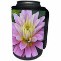 3dRose Patricia Sanders Flowers - Zen Floral Art II - Can Cooler Bottle Wrap (cc_25754)