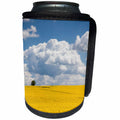 3dRose Danita Delimont - Agriculture - Denmark, Jutland, Odum, blooming rapeseed field in spring - Can Cooler Bottle Wrap (cc_257580)