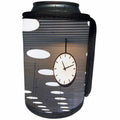 3dRose Danita Delimont - Clocks - Denmark, Zealand, Copenhagen International Airport interior clock. - Can Cooler Bottle Wrap (cc_257611)