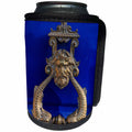 3dRose Danita Delimont - Objects - An elaborate door knocker in the suburbs of Paris, France - Can Cooler Bottle Wrap (cc_257621)