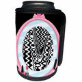 3dRose Patricia Sanders Creations - Make Up Abstract - Can Cooler Bottle Wrap (cc_25764)