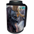 3dRose Danita Delimont - People - Demon profile, Krampuslauf, Munich, Germany - Can Cooler Bottle Wrap (cc_257644)