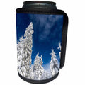 3dRose Danita Delimont - Trees - Snowy forest in the NP Bavarian Forest in winter. Bavaria, Germany - Can Cooler Bottle Wrap (cc_257649)