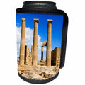 3dRose Danita Delimont - Greece - Doric temple of Athena, Lindos, Rhodes. Greece. - Can Cooler Bottle Wrap (cc_257653)