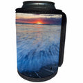 3dRose Danita Delimont - Oceans - Sunrise over the North Atlantic Ocean at Jokulsarlon, Iceland - Can Cooler Bottle Wrap (cc_257670)