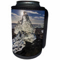 3dRose Danita Delimont - Beaches - Scattered ice from icebergs on black sand beach, Joklusarlon, Iceland - Can Cooler Bottle Wrap (cc_257671)