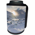 3dRose Danita Delimont - Glaciers - Glacier Svinafellsjoekull in the Vatnajokull NP during winter. Iceland - Can Cooler Bottle Wrap (cc_257691)
