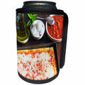 3dRose Danita Delimont - food - Homemade Margherita pizza - Can Cooler Bottle Wrap (cc_257731)