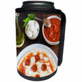 3dRose Danita Delimont - Food - Pepperoni pizza - Can Cooler Bottle Wrap (cc_257732)