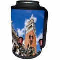 3dRose Danita Delimont - Lamps - St. Marks Basilica bell tower and street lamp, Venice, Veneto, Italy - Can Cooler Bottle Wrap (cc_257736)