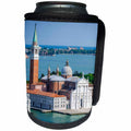 3dRose Danita Delimont - Venice - San Giorgio Maggiore church and the Venetian Lagoon, Venice, Italy - Can Cooler Bottle Wrap (cc_257737)