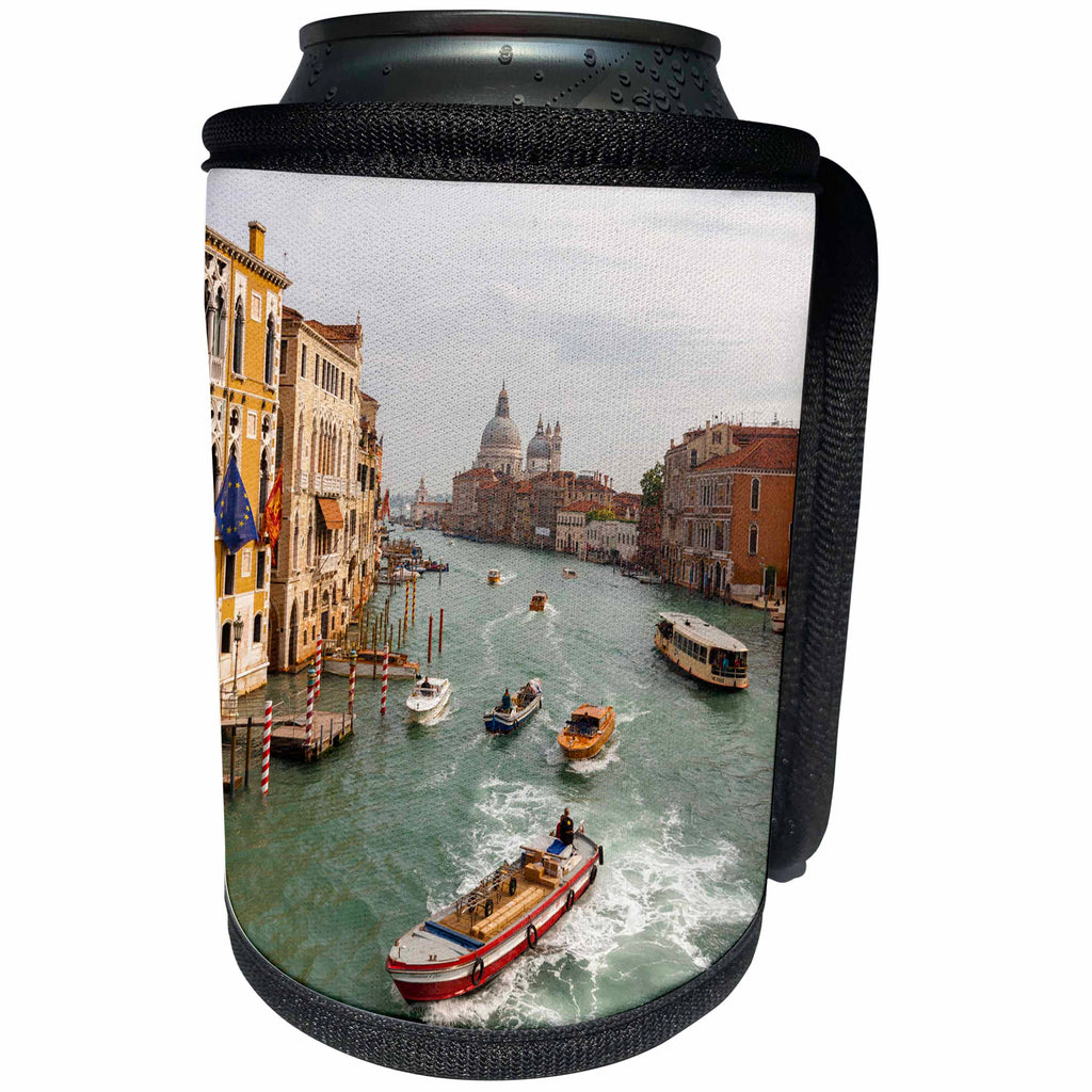3dRose Danita Delimont - Venice - Grand Canal. Venice. Italy. - Can Cooler Bottle Wrap (cc_257741)