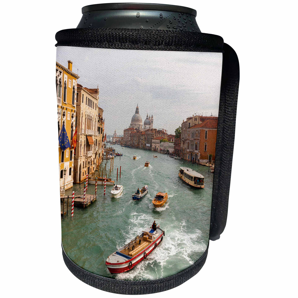 3dRose Danita Delimont - Venice - Grand Canal. Venice. Italy. - Can Cooler Bottle Wrap (cc_257741)