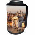 3dRose Danita Delimont - Venice - Skyline from above with Gesuati in front. Venice. Italy. - Can Cooler Bottle Wrap (cc_257742)
