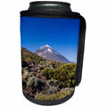 3dRose Danita Delimont - Mountain - Spain, Canary Islands, Tenerife, Valle de la Orotava, Pico del Teide - Can Cooler Bottle Wrap (cc_257877)
