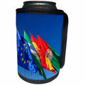 3dRose Danita Delimont - Flags - Flags, Granada, Andalusia, Spain - Can Cooler Bottle Wrap (cc_257891)