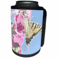 3dRose Patricia Sanders Creations - Butterfly Floral Art - Can Cooler Bottle Wrap (cc_25790)