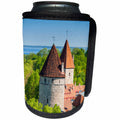3dRose Danita Delimont - Architecture - Tallinn from Toompea hill, Old Town of Tallinn, UNESCO, Estonia - Can Cooler Bottle Wrap (cc_257914)