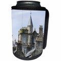 3dRose Danita Delimont - Architecture - Historic center of Lerwick, Shetland Islands, Scotland - Can Cooler Bottle Wrap (cc_257919)