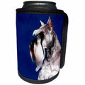 3dRose Dogs Schnauzer - Schnauzer - Can Cooler Bottle Wrap (cc_258)