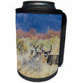 3dRose Danita Delimont - Deer - Mule Deer Buck with Does - Can Cooler Bottle Wrap (cc_258042)