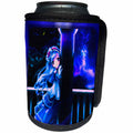 3dRose Susan Brown Designs General Themes - Anime on a Balcony - Can Cooler Bottle Wrap (cc_25824)