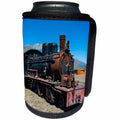 3dRose Danita Delimont - Trains - Rusting train. Chubut Province, Argentina - Can Cooler Bottle Wrap (cc_258299)