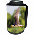 3dRose Danita Delimont - Birds - Brazil, Mato Grosso, The Pantanal. Black skimmer in flight. - Can Cooler Bottle Wrap (cc_258342)