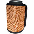 3dRose Danita Delimont - Patterns - Orange and white brick wall, concentric circles, Guanajuato, Mexico - Can Cooler Bottle Wrap (cc_258533)