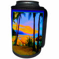 3dRose Susan Brown Designs Nature Themes - The Romance of Sunset - Can Cooler Bottle Wrap (cc_25872)
