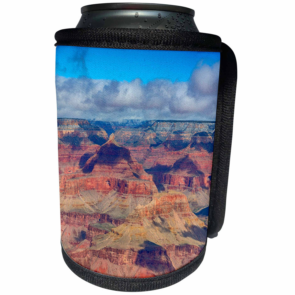 3dRose Danita Delimont - Canyons - Arizona, Grand Canyon National Park, South Rim, Mather Point - Can Cooler Bottle Wrap (cc_258724)