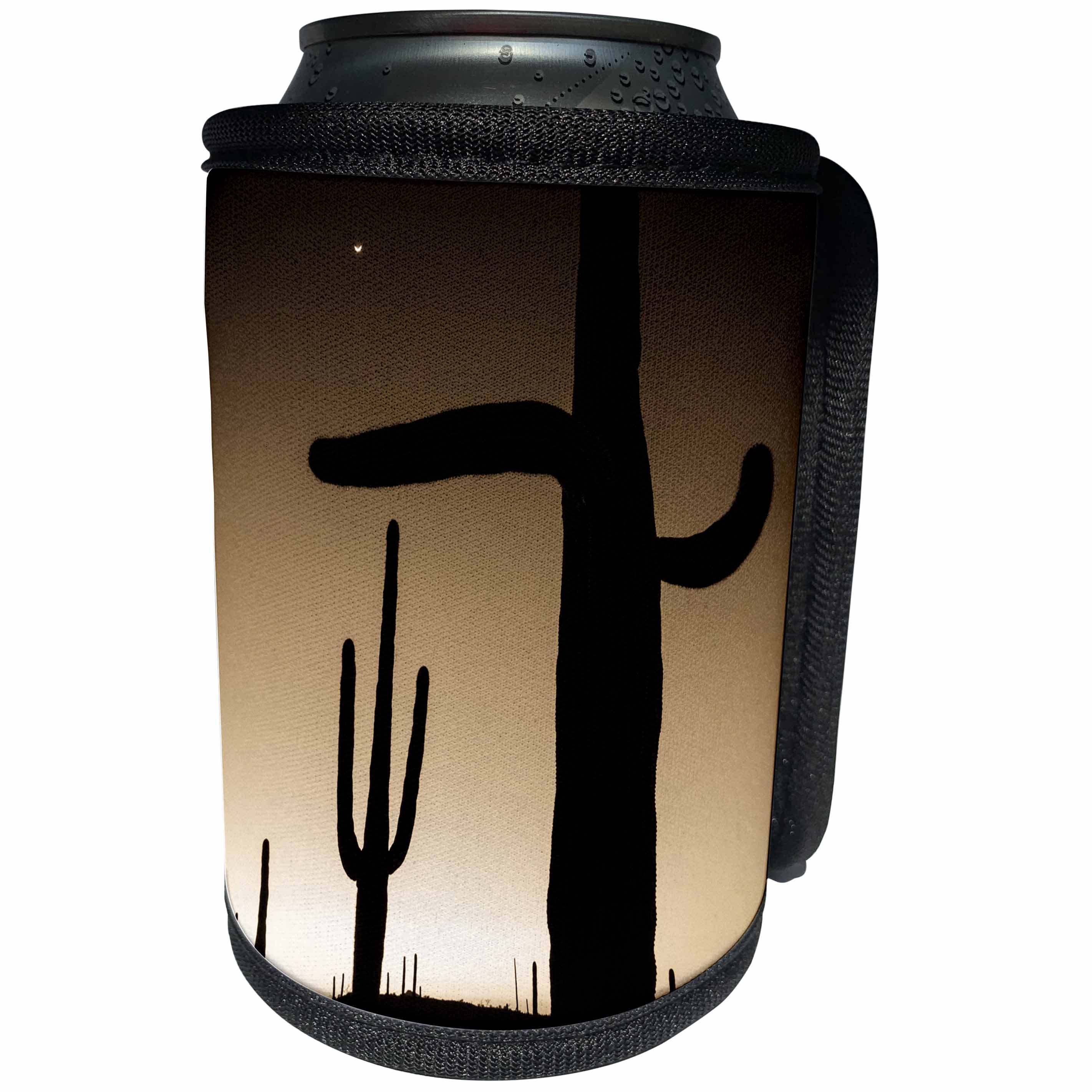 3dRose Danita Delimont - Deserts - Saguaro cactus Organ Pipe Cactus National Monument, Usa - Can Cooler Bottle Wrap (cc_258746)
